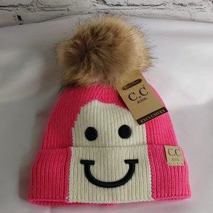 LINED POM-POM BEANIE